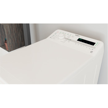 Whirlpool Пральна машина Соло TDLR 6040S EU/N Білий Top loader відсутній Lifestyle perspective