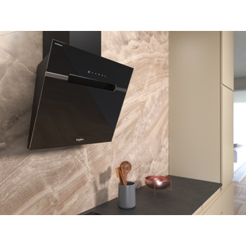 Whirlpool Odsávač pár/Digestor Vstavané WHVS 61F LT DP K Čierna Wall-mounted Elektronické Lifestyle perspective