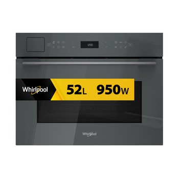 Whirlpool Four à micro-ondes Encastrable WCT7A9PHTSSG Stardust grey glossy Électronique 53 Micro-ondes combiné 950 Frontal