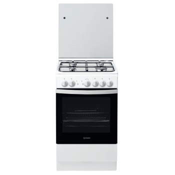 Indesit Cocina IS5G1PMW/E Blanco Gas Frontal