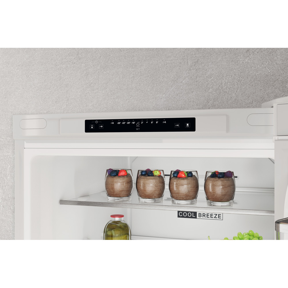 Whirlpool Combinación de frigorífico / congelador Libre instalación W7X 93A W Blanco global 2 doors Control panel
