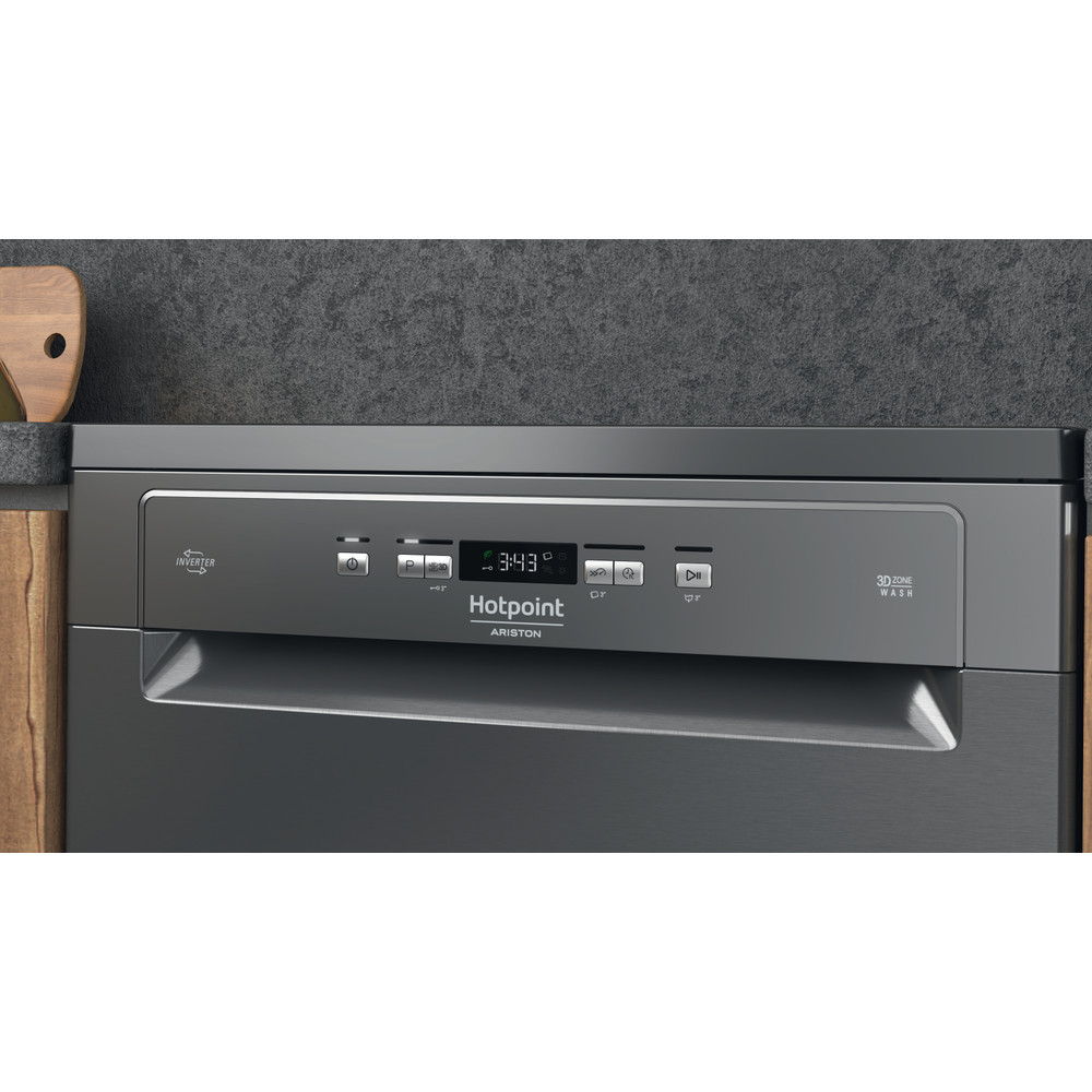Hotpoint_Ariston Máquina de lavar loiça Livre Instalação HA3FB14BN7A0SB Livre Instalação B Control panel