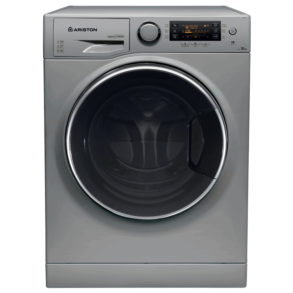 Ariston Washing machine Free-standing RPD 104 7 SD 60HZ Silver Front loader A+++ Frontal