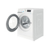 Indesit Lavadora Libre instalación BWE 81285X WS SPT N Blanco Cargador frontal B Perspective open