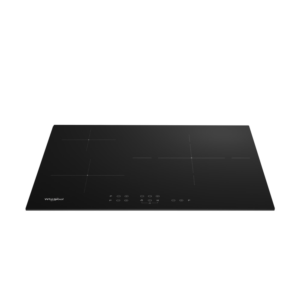 Whirlpool Encimera WD5106NE Negro Induction vitroceramic Frontal top down