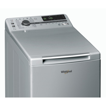 Whirlpool Mosógép Szabadonálló TDLRS 7222BS EU/N Ezüst Felültöltős E Control panel