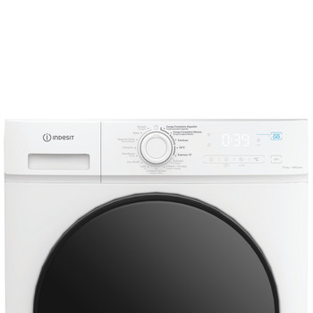 Indesit Lavadora secadora Libre instalación IDMA 75624 MY TIME SPT Blanco Cargador frontal Control panel