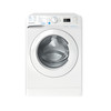 Indesit Lavadora Libre instalación BWA 81295X WV SPT Blanco Cargador frontal B Frontal