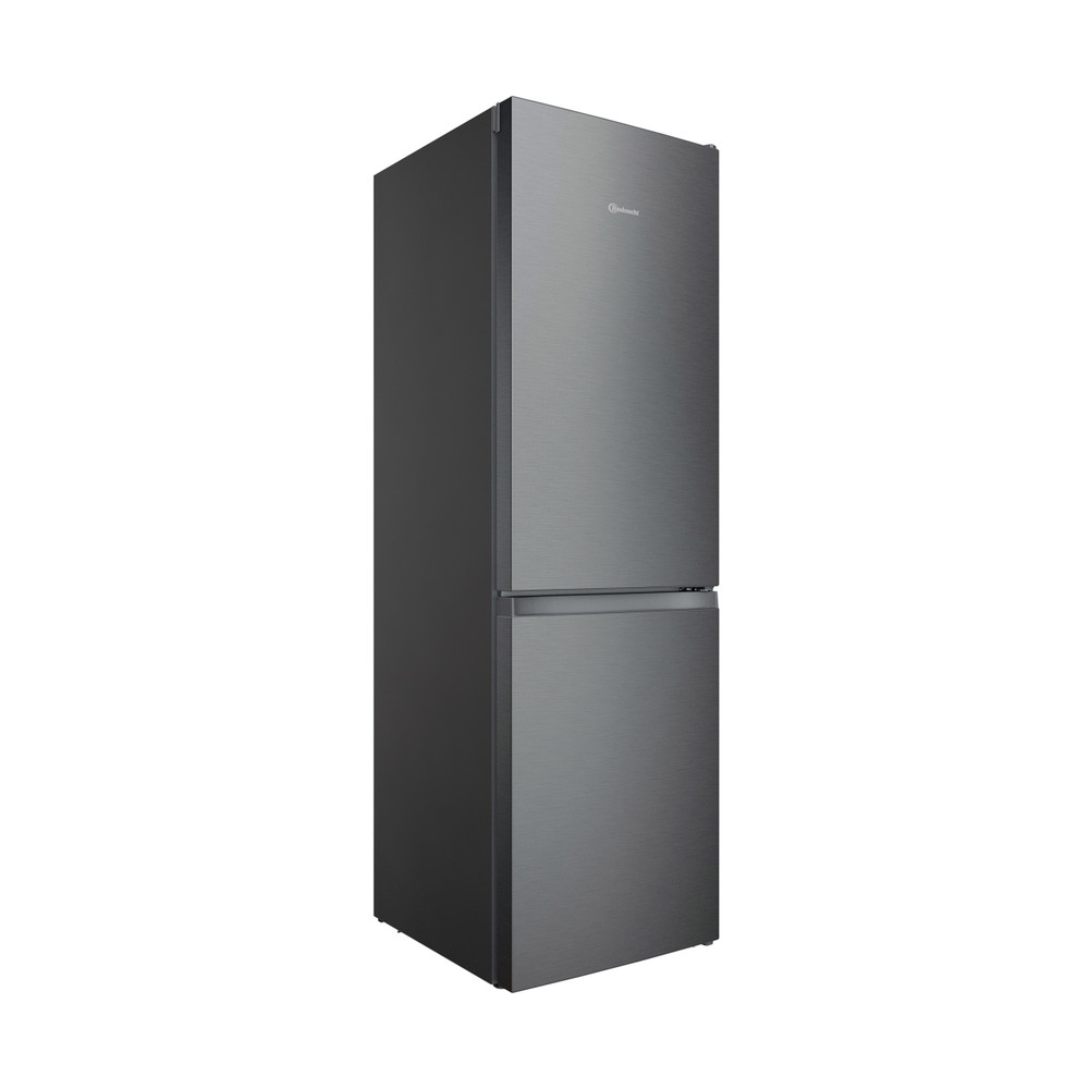 Bauknecht Køleskab/fryser kombination Fritstående KGN 18D13IN 2 Saturn Steel 2 doors Perspective