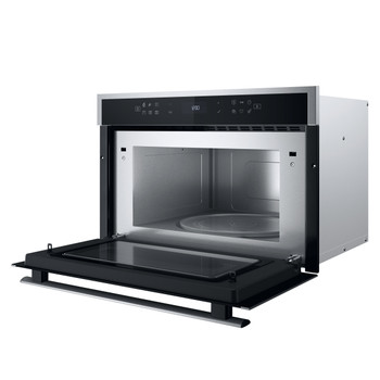 Whirlpool Мікрохвильова піч Вбудований (-а) WMD6O4TX Нержавіюча сталь Електронне 31 Мікрохвильова піч з функцією гриль 1000 Perspective open