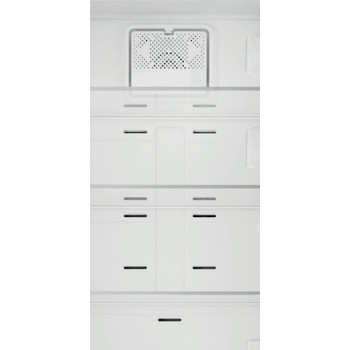 Indesit Combinación de frigorífico / congelador Libre instalación XIT8 T2E X Óptica Inox 2 doors Filter