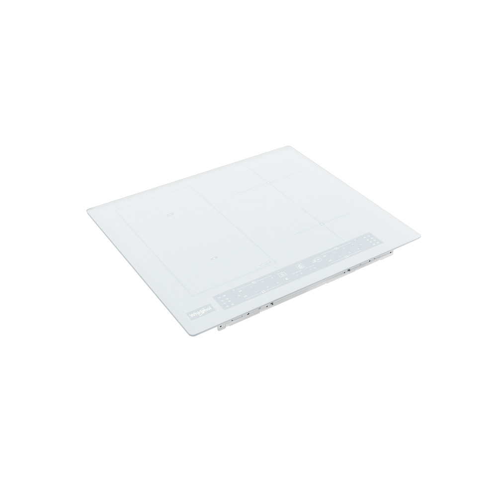 Whirlpool Encimera WL B4560 NE/W Blanco Induction vitroceramic Perspective