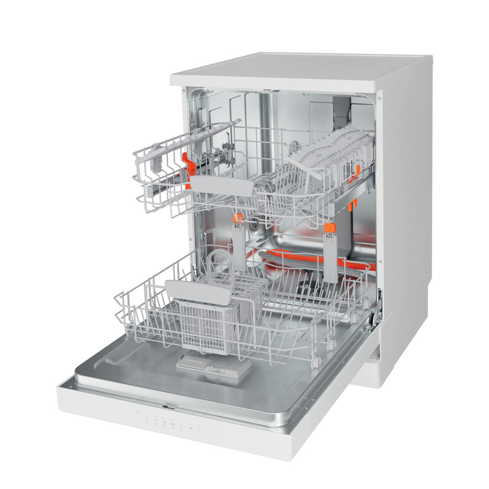 Hotpoint_Ariston Lave-vaisselle Pose-libre H4F D641A Pose-libre C Perspective open