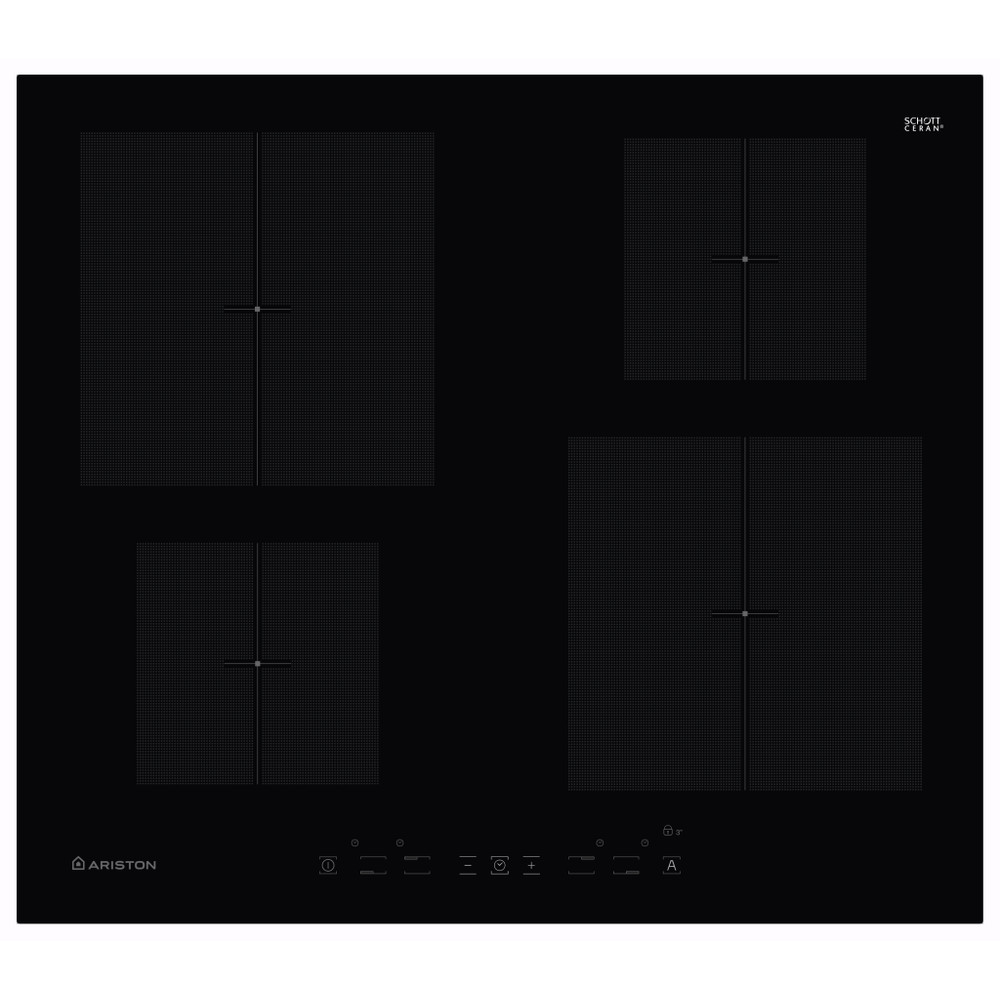 Ariston HOB NIA 640 B Black Induction vitroceramic Heating element