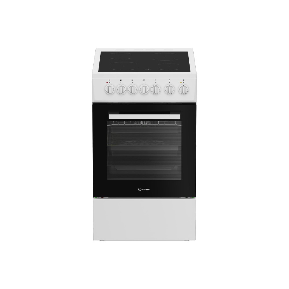 Indesit Pliit IS5V5GSW/P Valge Elekter Frontal