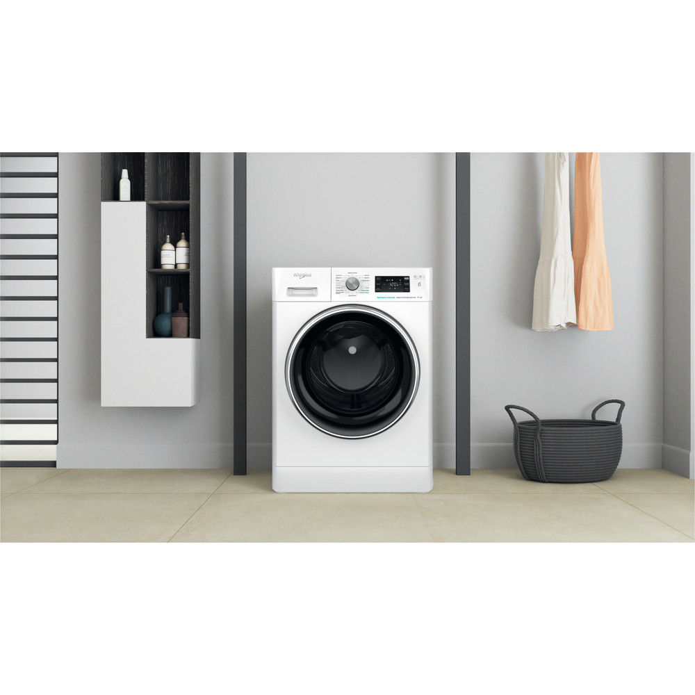 Whirlpool Пральна машина Соло FFB 11469 BCV UA Білий Front loader A+++ Lifestyle frontal