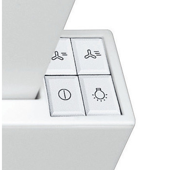 Whirlpool Odsávač pár/Digestor Vstavané AKR 749/1 WH Biela Vstavané Mechanické Control panel