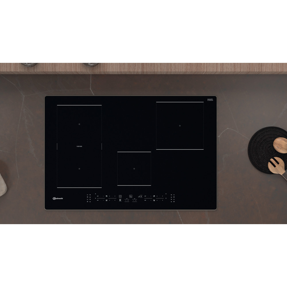 Bauknecht Kookplaat BB 4777C AL Zwart Induction vitroceramic Lifestyle frontal