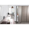 Whirlpool Fridge/freezer combination Built-in ART 6510/A+ SF Inox 2 doors Perspective open