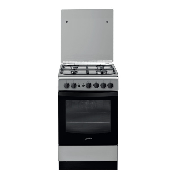 Indesit Плита IS5G1PMX/E/1 Inox Газовая Frontal