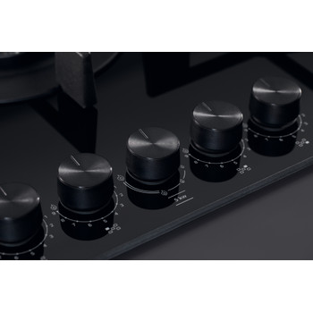 Whirlpool Hob GOWL 758/NB Black Gas Control panel