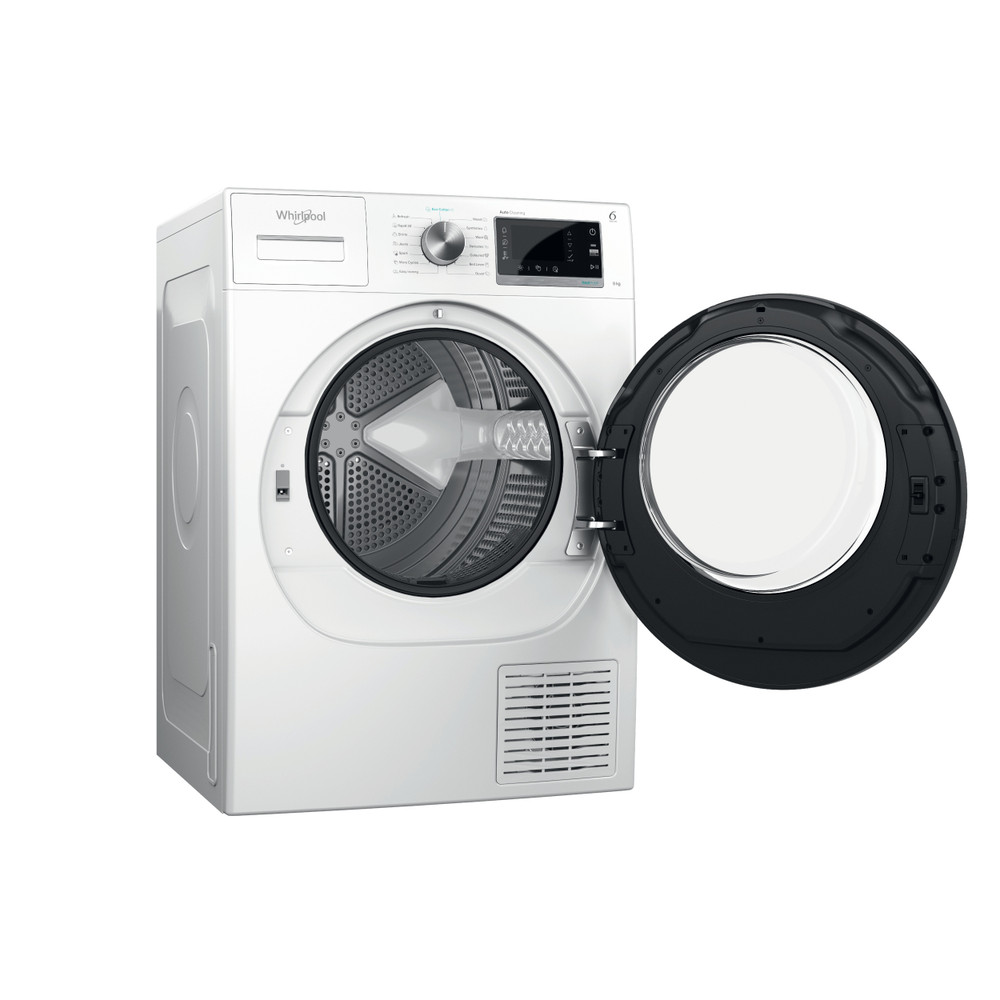 Whirlpool Tørketrommel W6 D93WB EE Hvit Perspective open