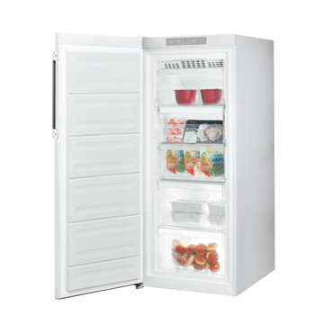 Whirlpool Surgélateur Pose-libre UW4 F2Y WB F 2 Blanc Perspective open
