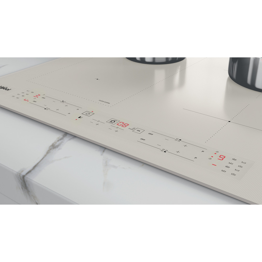 Whirlpool Plită WL B6860 NE/S Silver Dawn Induction vitroceramic Lifestyle control panel