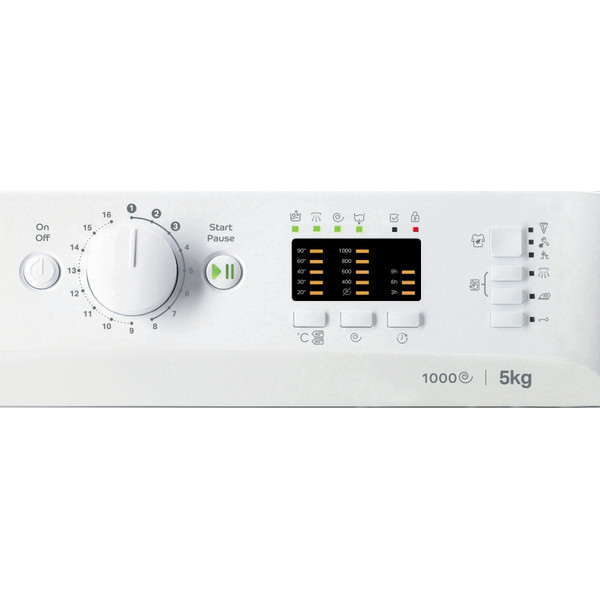 Indesit Стиральная машина Отдельно стоящий OMTWSA 51052 W EU Белый Front loader A++ Control panel