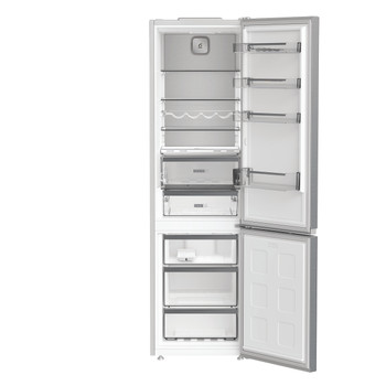 Whirlpool Kombinovaná chladnička s mrazničkou Voľne stojace WHK 26403 XP6E New Silver – ARC 1035 2 doors Perspective open