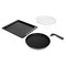 Whirlpool Φούρνος μικροκυμάτων Εντοιχιζόμενο W11I MW161 Σκούρο γκρι Ηλεκτρονικός 40 Συνδυασμός Μικροκύματα-Grill 900 Frontal