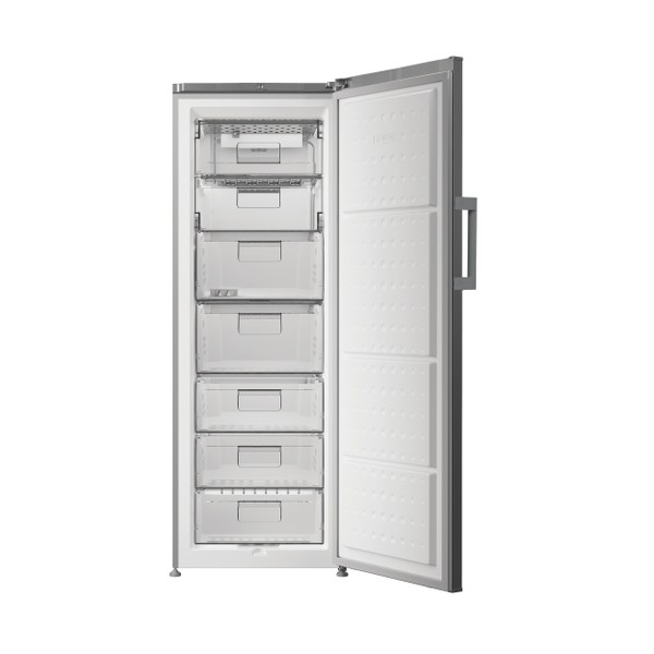 „Indesit“ Šaldiklis Laisvai pastatoma FINS 1261 S4E New Silver – ARC 1035 Frontal open