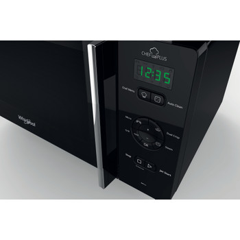 Whirlpool Mikrobølgeovn Frittstående MCP 346 BL Svart Elektronisk 25 Mikro + grillfunksjon 800 Control panel