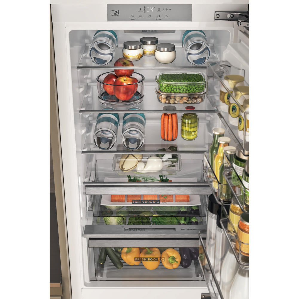 Bauknecht Kühl-Gefrierkombination Einbaugerät BKC18D013C2 SF Weiss 2 Türen Drawer
