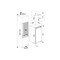 Indesit Réfrigérateur Encastrable INSZ 10012 Blanc Technical drawing