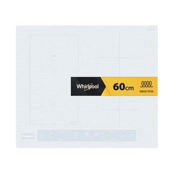 Whirlpool Encimera WL B4560 NE/W Blanco Induction vitroceramic Frontal