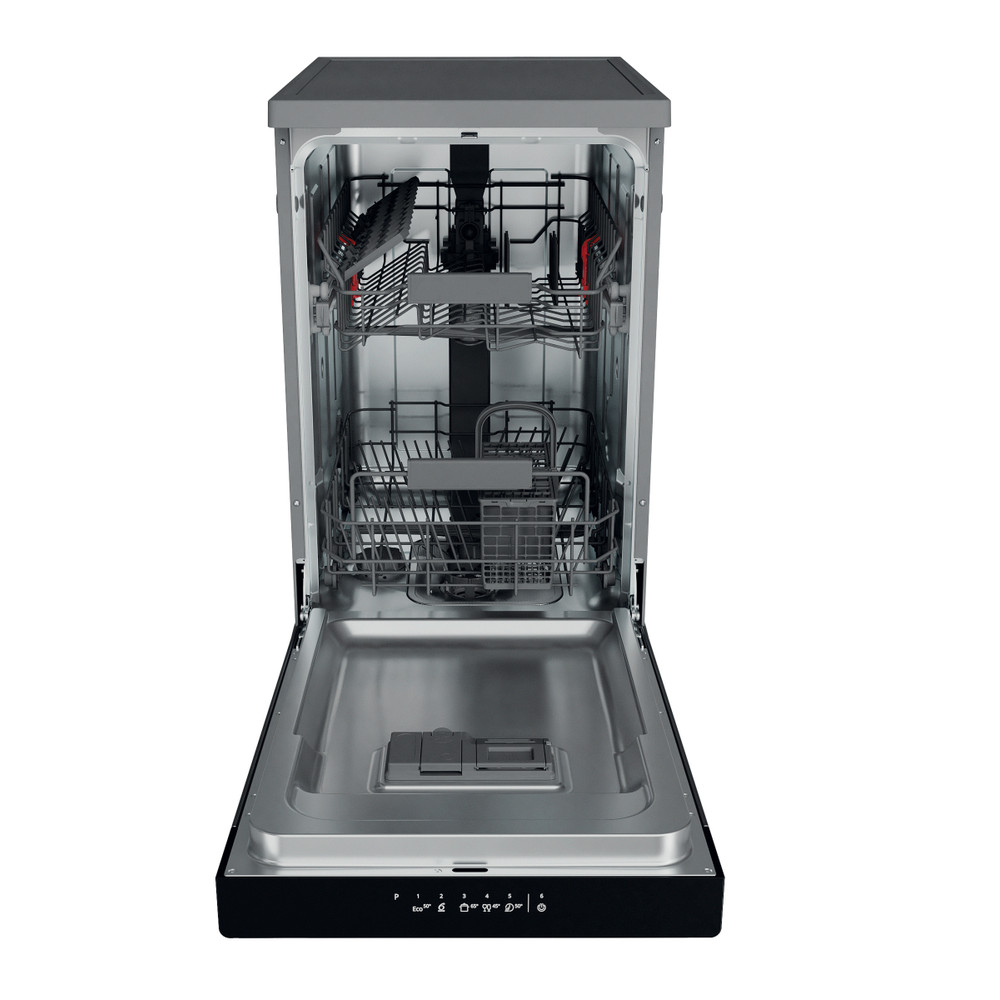 Whirlpool Lavavajillas Libre instalación WSFC 3M27 X Libre instalación E Frontal open