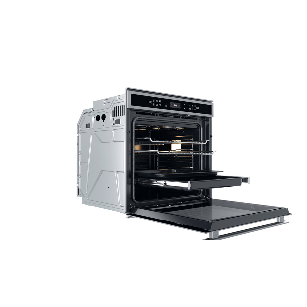 Whirlpool Horno Encastre W6 OS4 4S1 P Eléctrico A + Perspective open