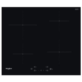 Whirlpool Kookplaat WS Q2760 BF Zwart Induction vitroceramic Frontal