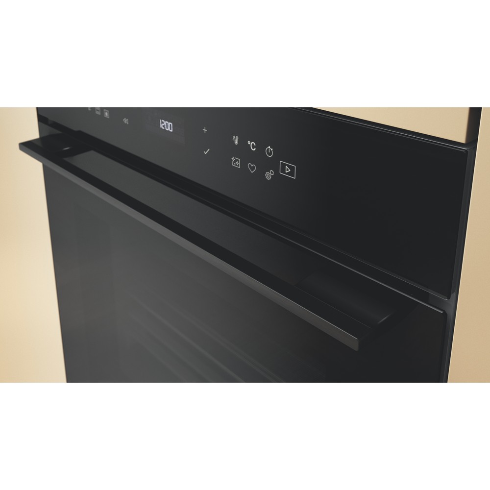 Whirlpool Mikrovlnná trouba Vestavné WCW6O7HTBC Černá Elektronické 53 Mikrovlny kombi 950 Program