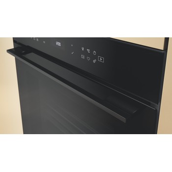 Whirlpool Mikrovlnná rúra Vstavané WCW6O7HTBC Čierna Elektronické 53 Mikrovlny kombi 950 Program