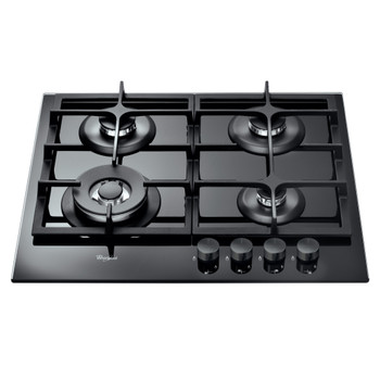 Whirlpool Варильна поверхня GOA 6425/NB1 Чорний Газова Frontal top down