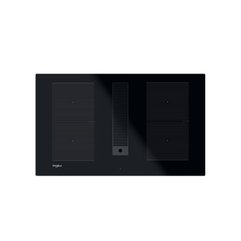 Whirlpool Venting cooktop WVHF83BB FKIT Zwart Frontal