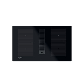 Whirlpool Venting cooktop WVHF83BB Noir Frontal