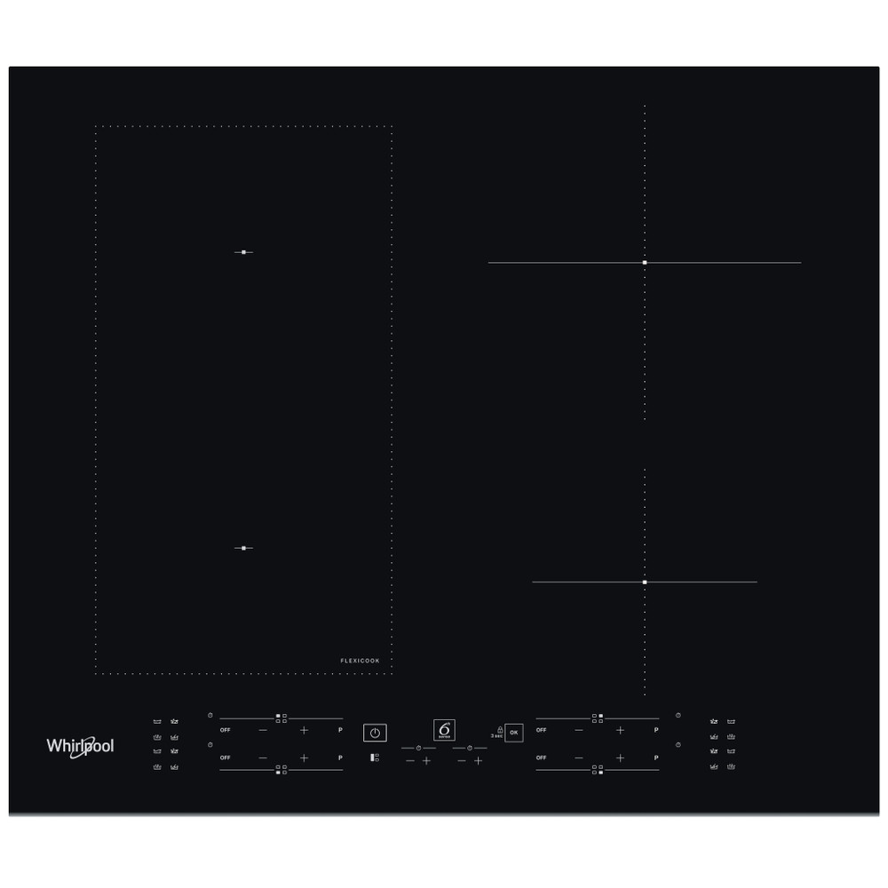 Whirlpool Varná doska WL B1160 BF Čierna Induction vitroceramic Frontal
