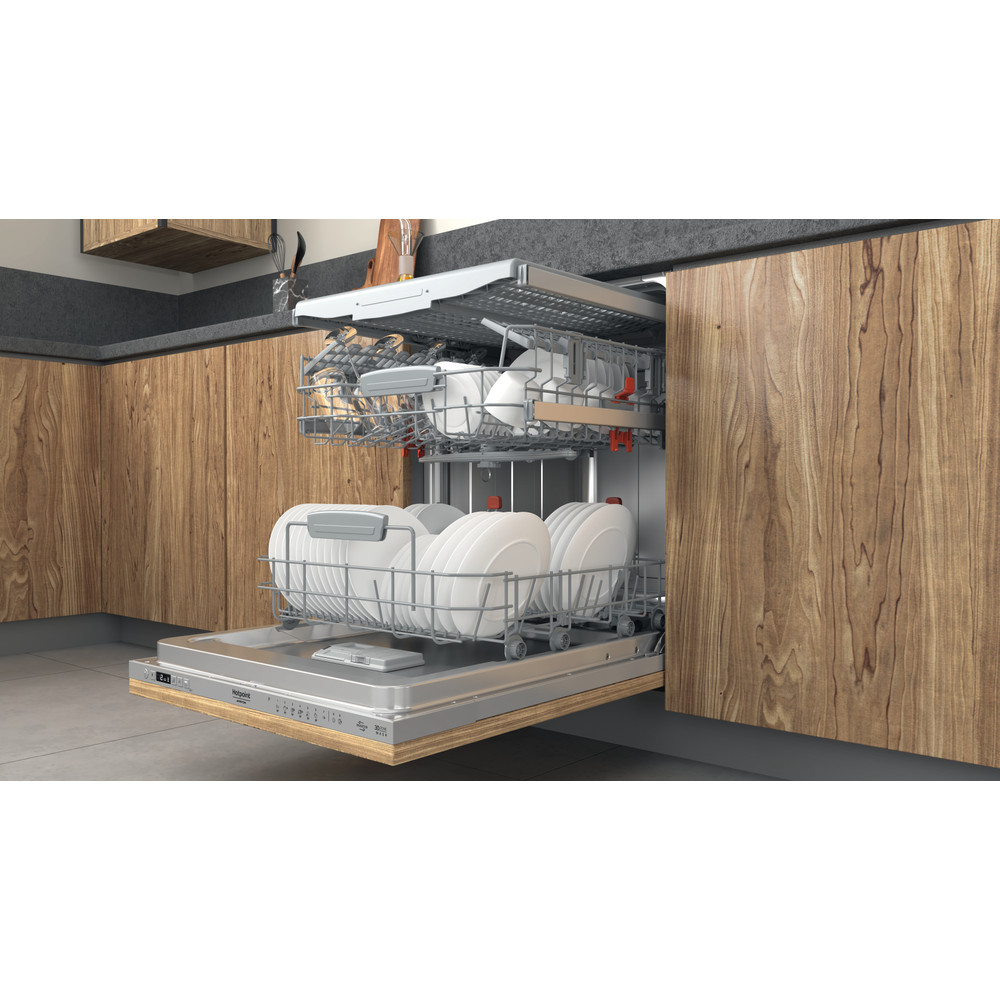 Hotpoint_Ariston Maşină de spălat vase Încorporabil HI 5030 WEF Full-integrated D Lifestyle perspective open