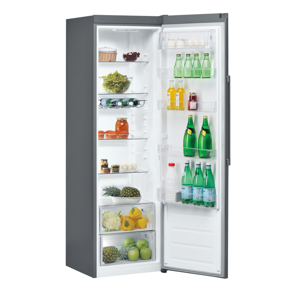 Hotpoint_Ariston Frigorífico Livre Instalação SH8 2D XFD Optic Inox Perspective open