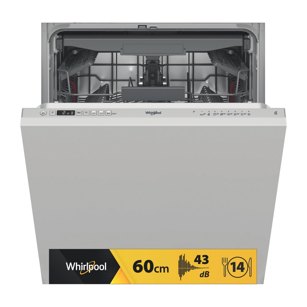 Whirlpool Vaatwasser Inbouw WIC 3C33 F Volledig geïntegreerd D Hero image