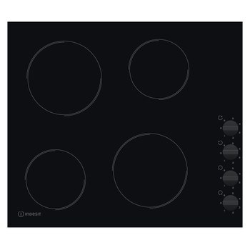 Indesit Ploča za kuhanje RI 860 C Crna Radiant vitroceramic Frontal