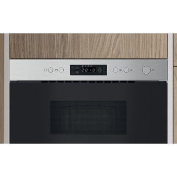 Indesit Micro-ondas Encastre IM K12 X Aço inoxidável Eletrónico 22 MO + Função Grill 750 Lifestyle control panel